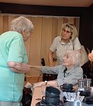 Kleine Feier auf dem Possen (Foto: Gabriele He&szlig;ner )