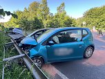 Unfall mit hohem Sachschaden Ebeleben in Richtung Sondershausen (Foto: S. Dietzel)