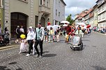 Gro&szlig;er festlicher Umzug zum 211. Brunnenfest in Bad Langensalza (Foto: Eva Maria Wiegand)
