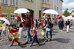 Gro&szlig;er festlicher Umzug zum 211. Brunnenfest in Bad Langensalza (Foto: Eva Maria Wiegand)