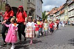 Gro&szlig;er festlicher Umzug zum 211. Brunnenfest in Bad Langensalza (Foto: Eva Maria Wiegand)