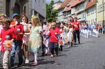 Gro&szlig;er festlicher Umzug zum 211. Brunnenfest in Bad Langensalza (Foto: Eva Maria Wiegand)