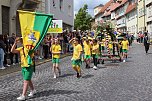 Gro&szlig;er festlicher Umzug zum 211. Brunnenfest in Bad Langensalza (Foto: Eva Maria Wiegand)
