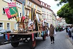 Gro&szlig;er festlicher Umzug zum 211. Brunnenfest in Bad Langensalza (Foto: Eva Maria Wiegand)