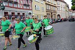 Farbenfroher Festumzug zum 211. Brunnenfest in Bad Langensalza (Foto: Eva Maria Wiegand)
