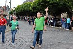 Farbenfroher Festumzug zum 211. Brunnenfest in Bad Langensalza (Foto: Eva Maria Wiegand)