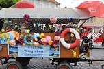 Farbenfroher Festumzug zum 211. Brunnenfest in Bad Langensalza (Foto: Eva Maria Wiegand)