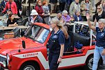 Teilnehmerinnen und Teilnehmer des Festumzuges zum 211. Brunnenfest in Bad Langensalza  (Foto: Eva Maria Wiegand)