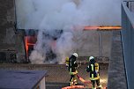 Schuppenbrand in Bleicherode (Foto: MM/JD/SD)