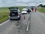 Unfall gestern Nachmittag (Foto: Feuerwehr/S.Dietzel)