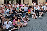 Public Viewing auf dem Neumarkt in Bad Langensalza zum Achtelfinalspiel der EM 2024 - Deutschland gegen D&auml;nemark (Foto: Eva Maria Wiegand)
