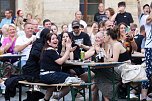 Public Viewing auf dem Neumarkt in Bad Langensalza zum Achtelfinalspiel der EM 2024 - Deutschland gegen D&auml;nemark (Foto: Eva Maria Wiegand)