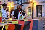 Public Viewing auf dem Neumarkt in Bad Langensalza zum Achtelfinalspiel der EM 2024 - Deutschland gegen D&auml;nemark (Foto: Eva Maria Wiegand)