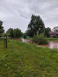 Hochwasser in Sundhausen (Foto: S. Dietzel)