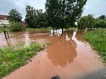 Hochwasser in Sundhausen (Foto: S. Dietzel)