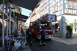Einsatz in Bad Langensalza Innenstadt (Foto: oas) Einsatz in Bad Langensalza Innenstadt (Foto: oas)