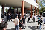 Festakt, Richtfest, Sommerparty - an der Oberstufe des Humboldt-Gymnasiums gab es heute volles Programm (Foto: agl)