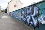 Graffiti an der Nordbrand-Wand (Foto: agl)