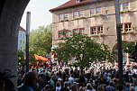 Kundgebund und Protest in Nordhausen - die AfD hatte zum "B&uuml;rgerfest" geladen (Foto: agl)