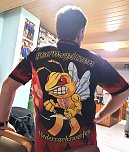 Die "Sturmspitzen" aus Niedersachswerfen bei den Dartchaoten in Oberspier (Foto: Thomas Peglow) Die "Sturmspitzen" aus Niedersachswerfen bei den Dartchaoten in Oberspier (Foto: Thomas Peglow)