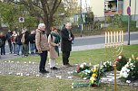 Gedenken an die Pogromnacht und B&uuml;cherverbrennung in Nordhausen (Foto: agl)