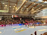 Europ&auml;ischer Spitzenhandball in der Wiedigsburghalle (Foto: A.Meyer)