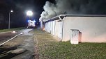Garage brannte in Bad Frankenhausen komplett aus (Foto: S. Dietzel)