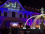 Lichterglanz im Sondersh&auml;user Schlosshof (Foto: Janine Skara)