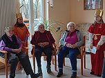 Sternsinger zu Besuch in der Diakonie Tagespflege in Günzerode (Foto: Diakonie-Werk Landkreis Nordhausen West) Sternsinger zu Besuch in der Diakonie Tagespflege in Günzerode (Foto: Diakonie-Werk Landkreis Nordhausen West)