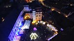 Wei&szlig;e Schlossweihnacht in Sondershausen mit wundervollen Lichtinstallationen (Foto: Janine Skara)