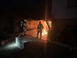 Brand letzte Nacht in Sondershausen (Foto: S.Dietzel) Brand letzte Nacht in Sondershausen (Foto: S.Dietzel)