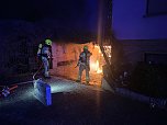 Brand letzte Nacht in Sondershausen (Foto: S.Dietzel) Brand letzte Nacht in Sondershausen (Foto: S.Dietzel)