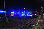 Unfall mit schwer verletztem Mann (Foto: S.Dietzel) Unfall mit schwer verletztem Mann (Foto: S.Dietzel)