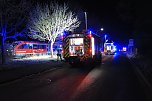 Unfall mit schwer verletztem Mann (Foto: S.Dietzel) Unfall mit schwer verletztem Mann (Foto: S.Dietzel)