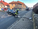 Unfall mir Fahrerflucht in Gro&szlig;furra (Foto: S.Dietzel)