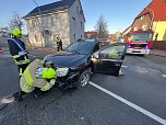 Unfall mir Fahrerflucht in Gro&szlig;furra (Foto: S.Dietzel)