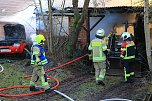 Scheunenbrand heute Morgen in Himmelsberg (Foto: S.Dietzel)