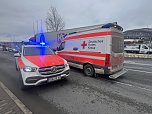 Unfall in Sondershausen (Foto: S.Dietzel)