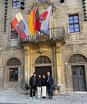 Sch&uuml;ler aus Argentinien besuchen die Kur- und Rosenstadt (Foto: Stadtverwaltung Bad Langensalza)