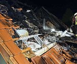 Garagenbrand im Eichsfeld (Foto: Feuerwehr Deuna)