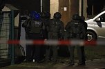 Gro&szlig;einsatz der Polizei in G&ouml;rsbach (Foto: S. Dietzel)