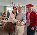 Fasching in der Tagesbetreuung (Foto: Anja Wybranietz)