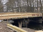 Neubau der Br&uuml;cke in Krimderode (Foto: vgf)