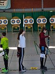 Das Nordh&auml;uer Bowteam bei der Deutschen Bogensch&uuml;tzen-Meisterschaft in Bersenbr&uuml;ck (Foto: Steffi Helbing)