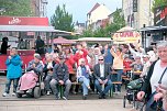 Peter Blei unterwegs auf dem Bahnhofsfest in Nordhausen (Foto: Peter Blei)