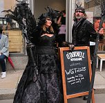 Peter Blei beim "WGT" in Leipzig (Foto: Peter Blei)