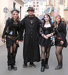 Peter Blei beim "WGT" in Leipzig (Foto: Peter Blei)