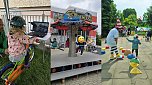 Kreisverkehrswacht beim Kinderfest in Niedersachswerfen (Foto: Frau Fritsche) Kreisverkehrswacht beim Kinderfest in Niedersachswerfen (Foto: Frau Fritsche)
