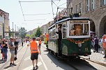 Schienencorso der Nordh&auml;user Stra&szlig;enbahn zum 55. Rolandsfest (Foto: agl)