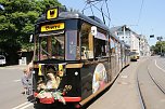 Schienencorso der Nordh&auml;user Stra&szlig;enbahn zum 55. Rolandsfest (Foto: agl)